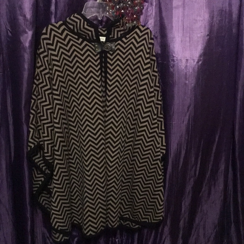 Sweater cape
